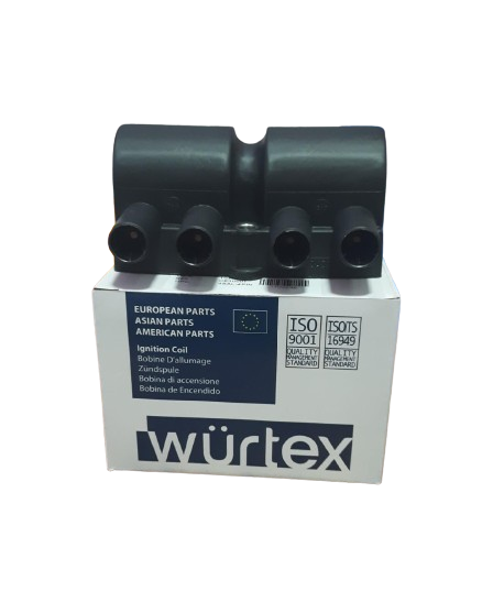 [E2058F] BOBINA CORSA 1.4 LANOS 4 PINES 4 SALIDAS REDONDA MODELO NUEVO MARCA WURTEX 1702248