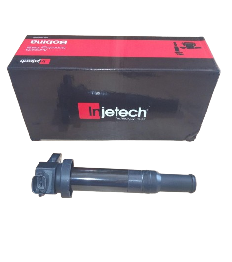 Bobina Ignicion Santa Fe 2006 12V Cc Marca Injetech 47622C ( 2 Pines )