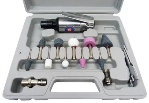 KIT MOTORTOOLS 1/4 90 PSI 16 PCS - IO COMPANY - 6048A