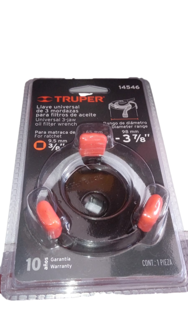 LLAVE UNIVERSAL 2-1/2"-3-7/8" PARA FILTRO DE ACEITE