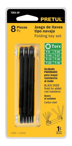 NAVAJA TORX METALICA