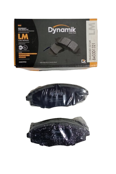 PASTILLA DE FRENO DELANTERA CHERRY QQ SPARK CRONOS 7/24 2002-2015MARCA DYNAMIK DNK8433D1321LM