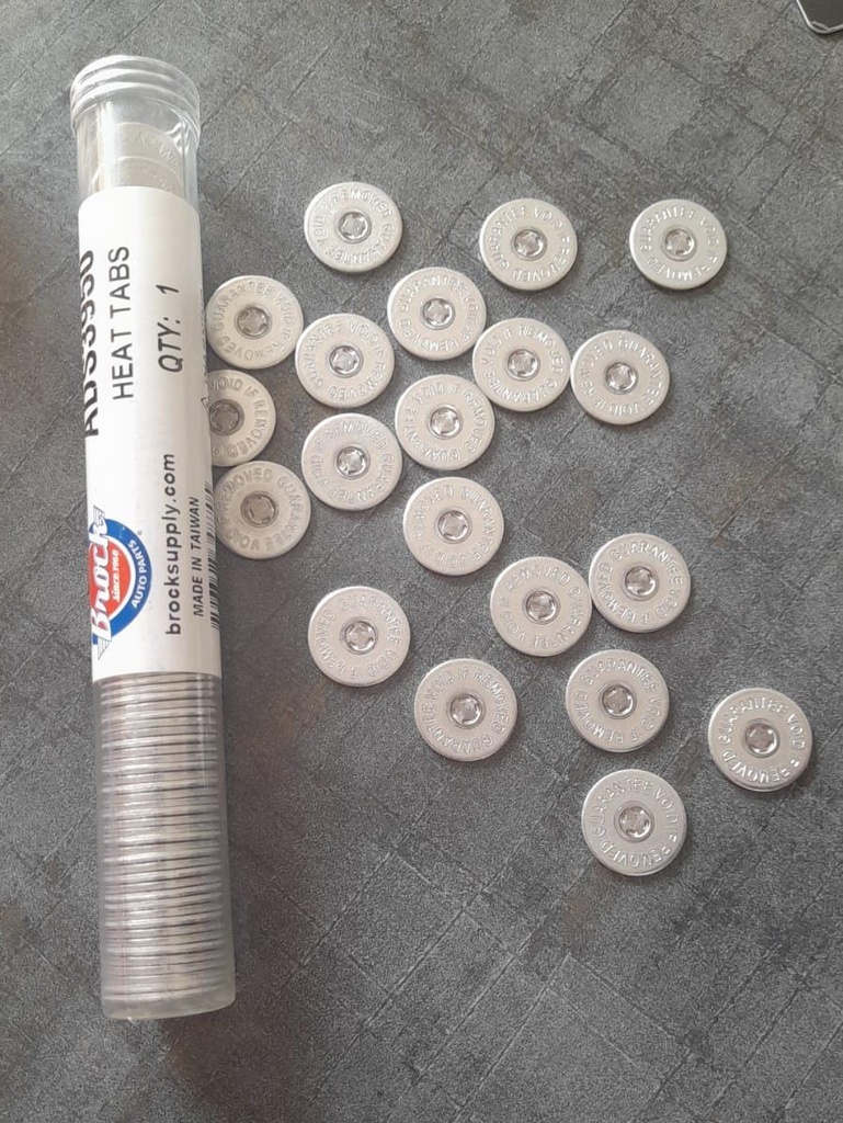 PESTANA TERMICA ANTIGARANTIA PAQUETE X10 - BROCK