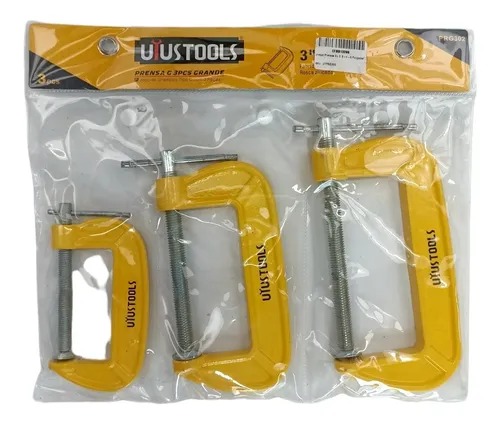 PRENSA G 3PCS GRANDE 3"/4"/5"