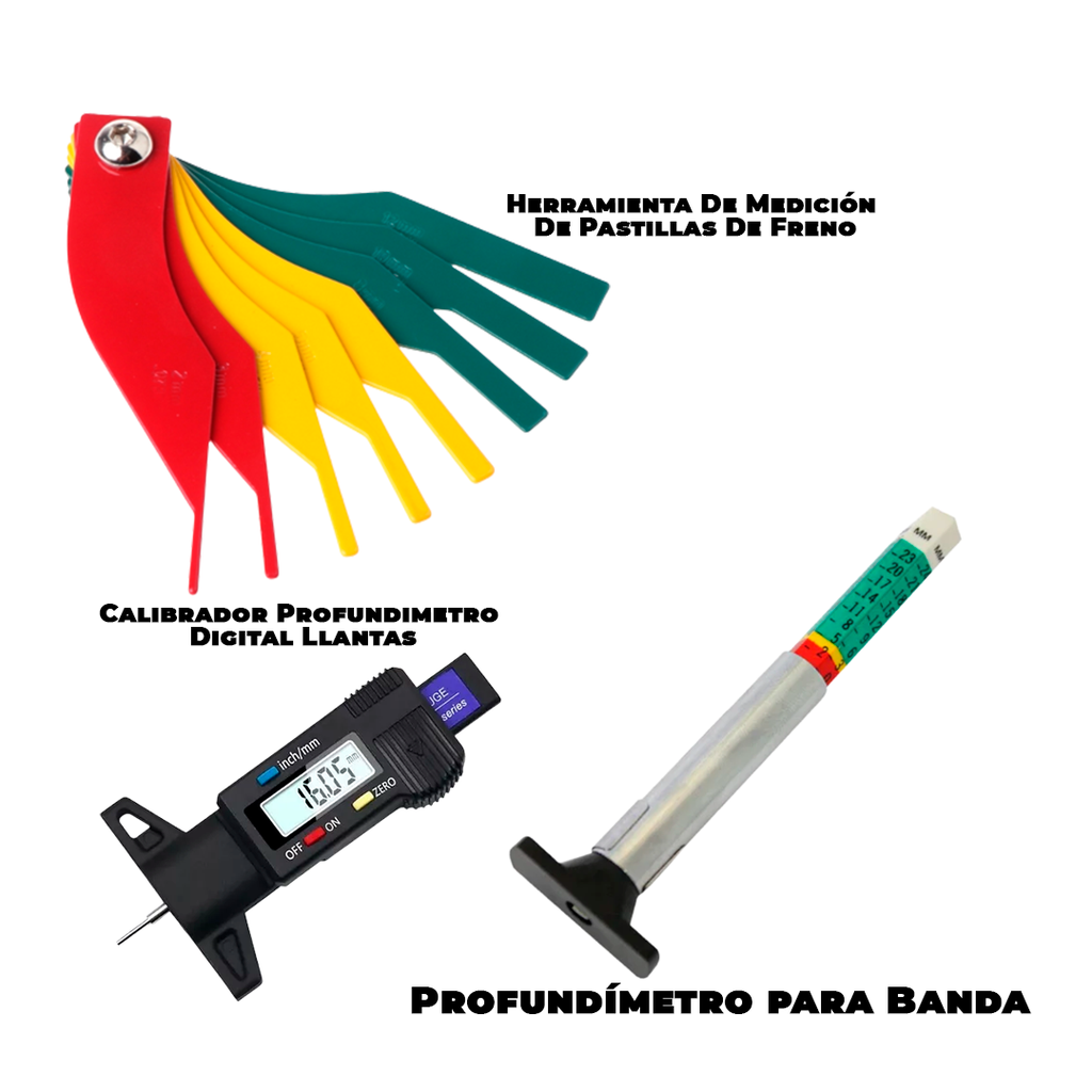 MEDIDOR DE PROFUNDIDAD - PASTILLAS DE FRENO