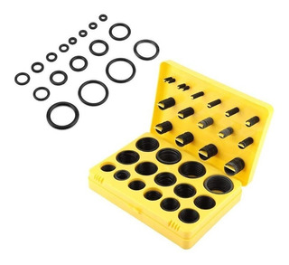 SET ORING 30 MEDIDAS X366 PCS CAJA AMARILLA 3.0-44 MM DELGADO - 10221