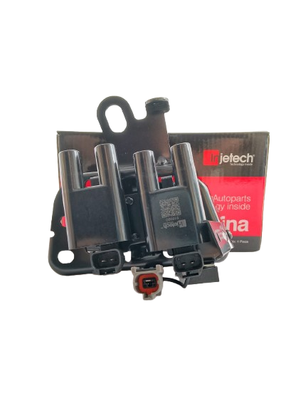 BOBINA IGNICION ELANTRA TIBURON MARCA ECXEL ACCENT PRIMERA SERIE  INJETECH 51608C