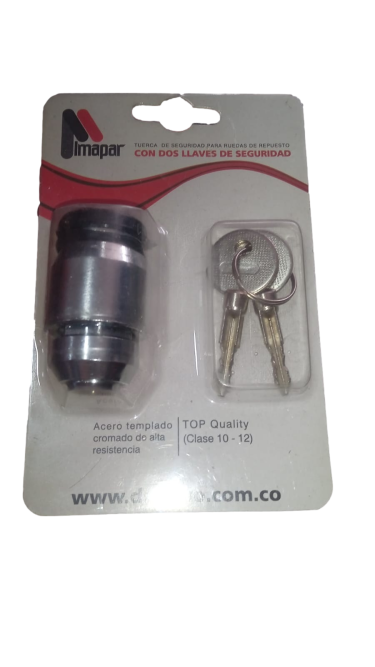 TUERCA DE SEGURIDAD PARA RUEDAS  12X1.25MM