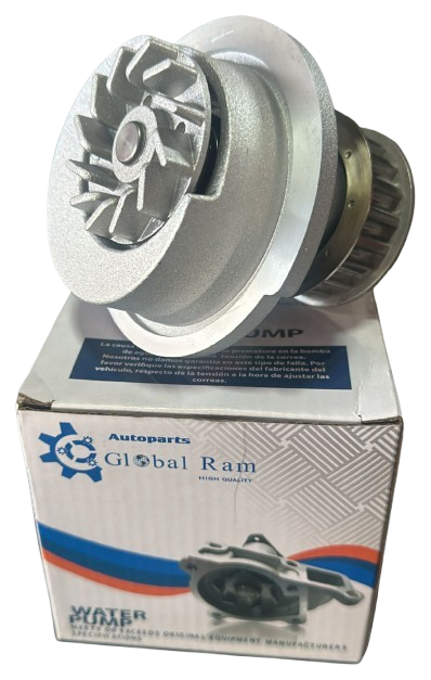 [C1086F] BOMBA AGUA CORSA/ONIX/COBALT/DAEWOO/CIELO/LANOS MODELO/NUEVO GLOBAL RAM  90349239
