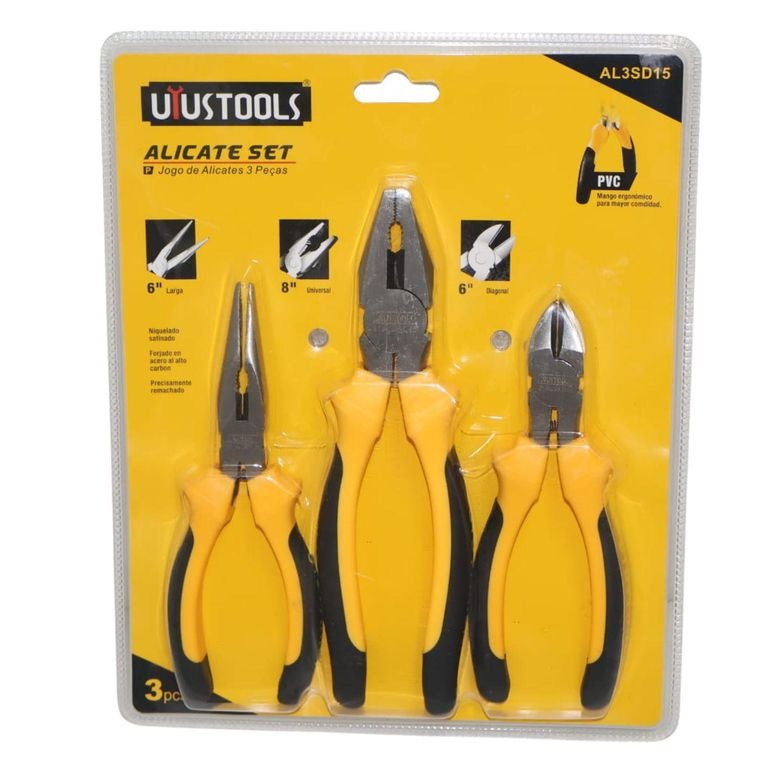 ALICATE SET 3 PCS AL3SD15