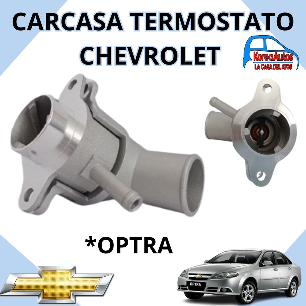 [30280] CARCASA TERMOSTATO OPTRA 1.4 1.6 METALICA  96407677