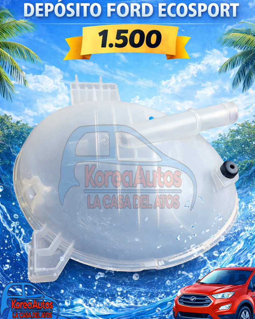 DEPOSITO FORD ECOSPORT 1.5 12V 2.0 16V 2017 MARCA FLORIDO Q-12.301