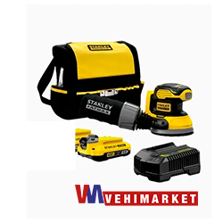 LIJADORA ROTORBITAL INALAMBRICA STANLEY - Scs220d1s B3,20V