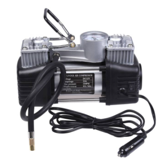 COMPRESOR DE AIRE KIT DE REPARACION DE NEUMATICOS PARA AUTO 12V - IO COMPANY - 5698A