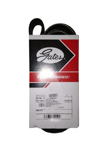 [C3824B] CORREA ACCESORIOS AVEO OPTRA 1.4 1.6 1.8 MODELO NUEVO AVEO FAMILY 6PK1875 MARCA GATES 96183108