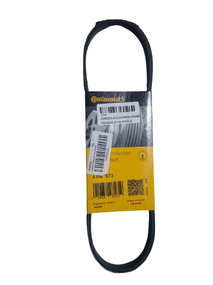 CORREA ACCESORIOS SPARK CRONOS ATOS MARCA COTINENTAL 4PK0673