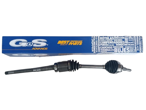 EJE TRASMISION DELANTERO DERECHO FORD ESCAPE 4X4 2013-2019 MARCA GDS CV-11071 (LADO RUEDA 27) (LADO CAJA 35) MEDIDA LARGO 100 CM