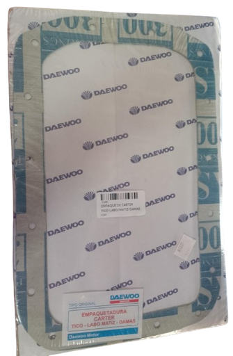 [C1035] EMPAQUE DE CARTER TICO/LABO/MATIZ/DAMAS MK DAEWOO MOTOR