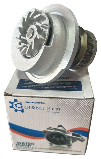 [C1086F] BOMBA AGUA CORSA/ONIX/COBALT/DAEWOO/CIELO/LANOS MODELO/NUEVO GLOBAL RAM  90349239