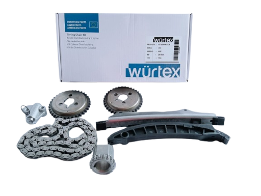 [C3041E] KIT REPARTICION N300 1200 16V 7PIEZAS CADENA WURTEX 0014806