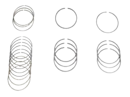 [C3199-61] ANILLOS SUZUKI SWIFT  0.25 rs7402s-1 MARCA TOTO