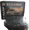 PASTILLAS FRENO DELANTERAS SPARK GT /BEAT/ AVEO EMOTION- MK BRAKE PAK 3564ptc