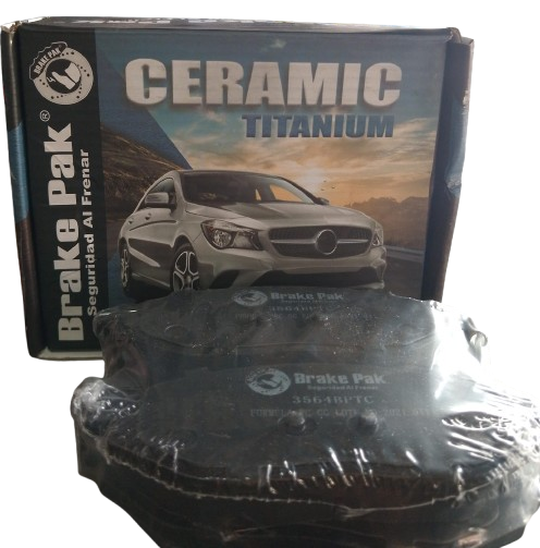 [C3268F] PASTILLAS FRENO DELANTERAS SPARK GT /BEAT/ AVEO EMOTION- MK BRAKE PAK 3564ptc