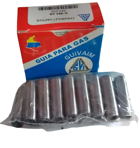 [C3446] GUIAS VALVULAS ADMISION/ESCAPE AVEO FAMILY 8 VAL JUEGO X8 G-507A MK GUIVAIM 