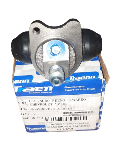 [C3484] CILINDRO FRENO TRASERO SPARK CRONOS 724 MARCA TRAEN