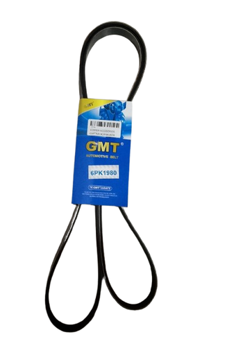 [C3746] CORREA ACCESORIOS CAPTIVA ACANALADA SANGYONG KORANDO 6PK1980 