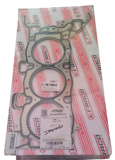 [C3789] EMPAQUE TRAVERSE EQUINOX, (METALICO) IZQ CAPTIVA 3.0/ 3.2 HG3062085mlo