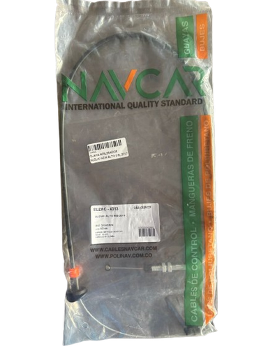 [C3996A] GUAYA ACELERADOR SUZUKI NEW ALTO 800 0.8L 2017 MK NAVCAR 22237