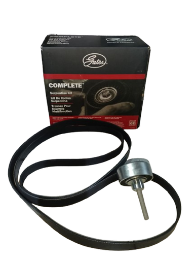 [C4186] CORREA ALTERNADOR CAPTIVA 3.2 3.0 6PK24015  CON PATIN  - 
 GATES  MARCA GATES 2 PIEZAS 