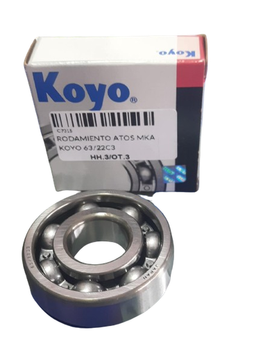 [C7315] RODAMIENTO CAJA ATOS MARCA KOYO 63/22C3