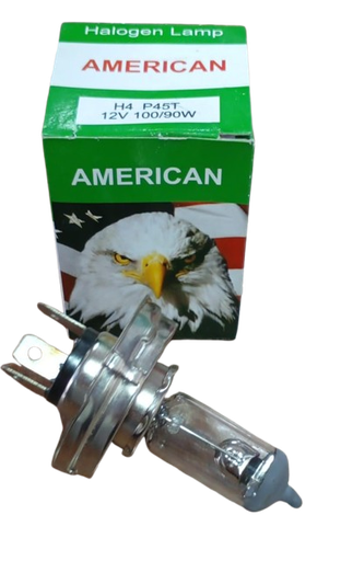 [E1134] BOMBILLA  H4  P45T 12V 100/90W AMERICAN 8802983220107