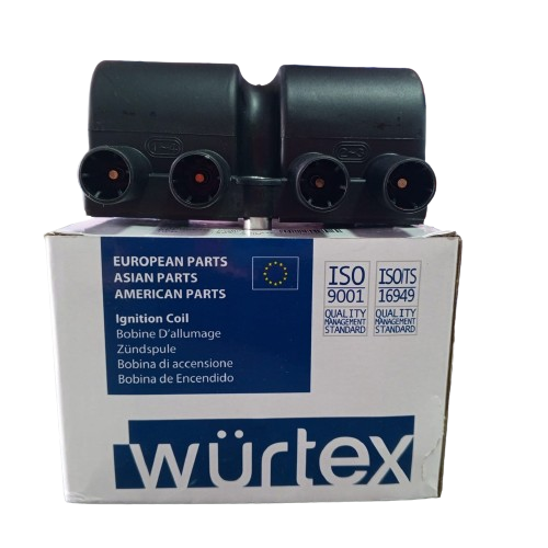 [E2009G] BOBINA SPARK CRONOS GT BEAT AVEO OPTRA 1.6 1.8 LUV 2.2 CORSA EVOLUTION 3 PINES 4 SALIDAS MARCA WURTEX 1501218 