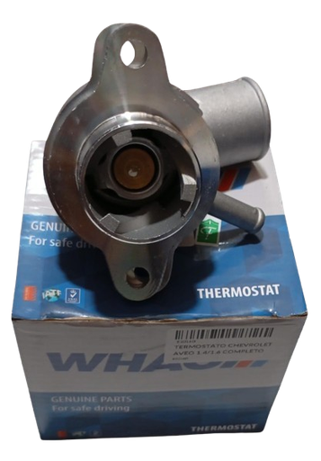 [E2016D] TERMOSTATO CHEVROLET AVEO 1.4/1.6 COMPLETO (METALICO) WHAO 96407677