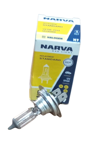 [E3012A] BOMBILLO A6 H7 12V 18W 6.000L 3.000L MK NARVA