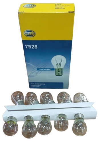[E3014C] BOMBILLO 1034 (2 CONTACTOS ) STOP MK HELLA-7528 APLICA PARA STOP TRAS (TODAS REF) 