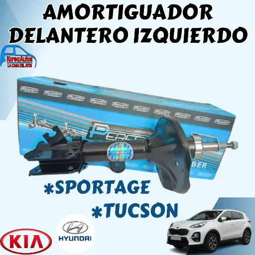 [5132] AMORTIGUADOR DELANTERO HYUNDAI TUCSON 05/09 KIA SPORTAGE 05/10 LH - PERFECT 334503
