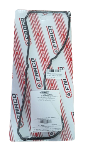 [C5118] EMPAQUE TAPA VALVULAS I10  MKA FRACO VS3640015