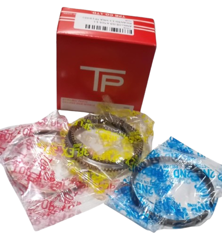 [C6176A] ANILLOS STD MAZDA 323 INYECCION/ALLEGRO/KIA PRIDE 1.3/FORD FESTIVA 1.3  71mm anillo 1.2 1.5 33757 MARCA TP