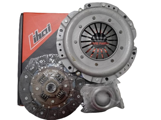 [8012] KIT CLUTCH CHANA 1.0/ HAFEI SUPER CARRY CON BALINERA LIHAI DISCO PRENSA Y BALINERA 