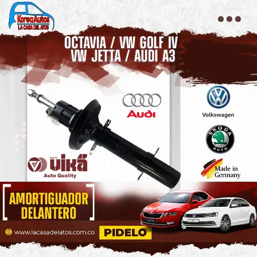 [9024] AMORTIGUADOR DELANTERO VOLKSWAGEN GOLF 1jo 413 031 t
