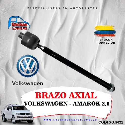 [9031] BRAZO AXIAL VOLKSWAGEN AMAROK 2.0 vw4407