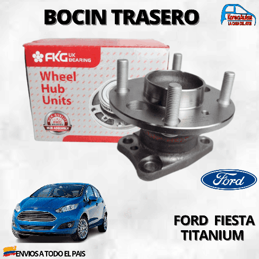 [9065] BOCIN TRASERO FORD-FIESTA TITANIUM MODELO 2011-2019 F9654