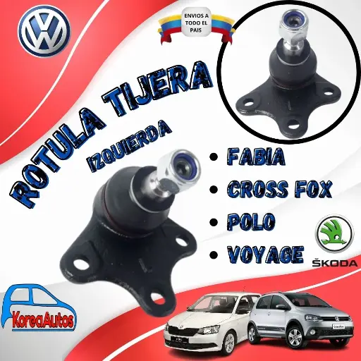 [970119] ROTULA IZQUIERDA MARCA RODRUNNER VW447