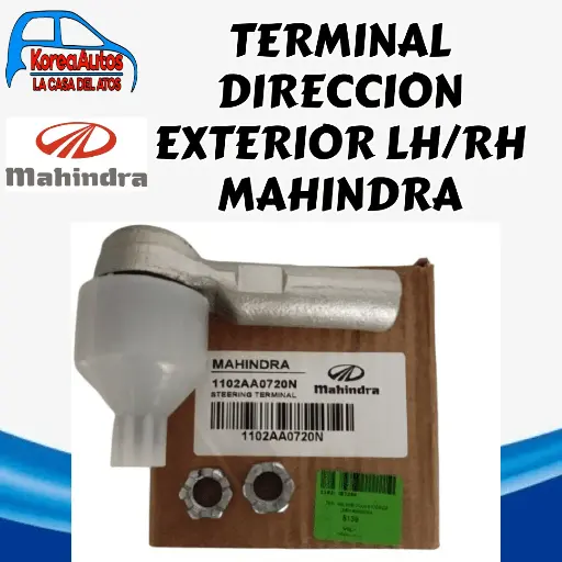 [8139] TERMINAL DIRECCION EXTERIOR LH/RH MAHINDRA 1102AA0720N