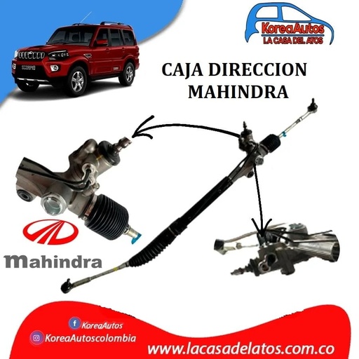 [8140] CAJA DIRECCION HIDRAULICA MAHINDRA SCORPION PICK UP 1102AAA01500N