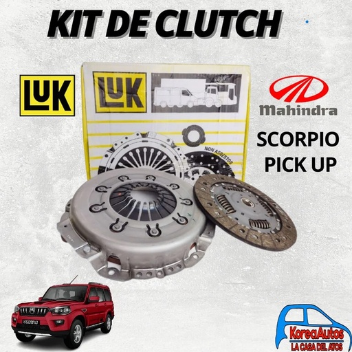 [8326] DISCO CLUTCH MAHINDRA PICUKP SCORPIO ORIGINAL 